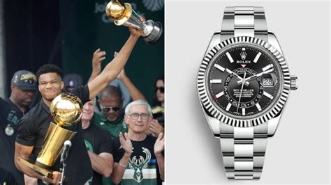 giannis antetokounmpo rolex